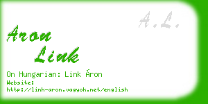 aron link business card