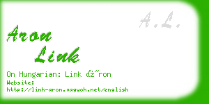 aron link business card